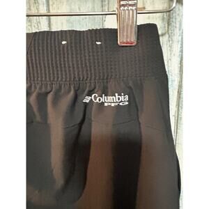 Columbia PFG Pants Womens Size XS Fishing Hiking Outdoor Roll Up Black
